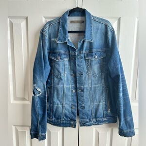Vigoss Blue Lightweight Denim Jacket